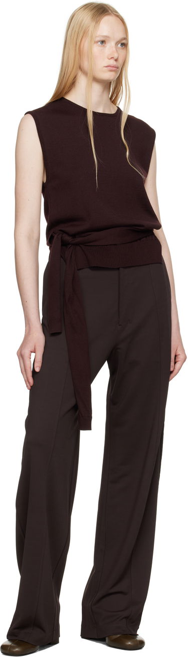 Bukser LEMAIRE Lemaire Relaxed Volume Trousers Brun | PA1205 LJ1034, 3
