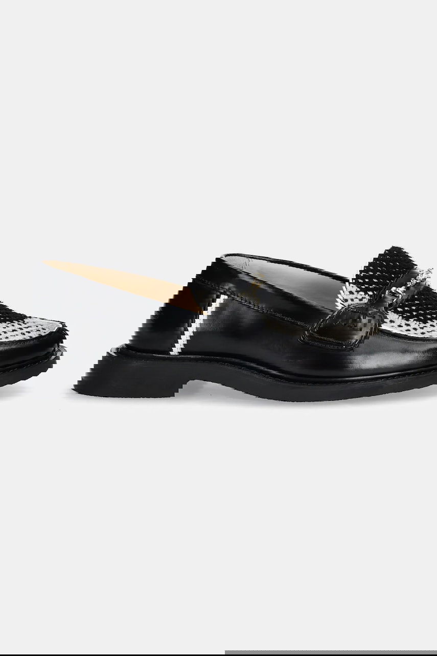 Sneakers og sko Filling Pieces Filling Pieces Loafer Rugby Degrade Leather Loafers Sort | 122511303248, 0