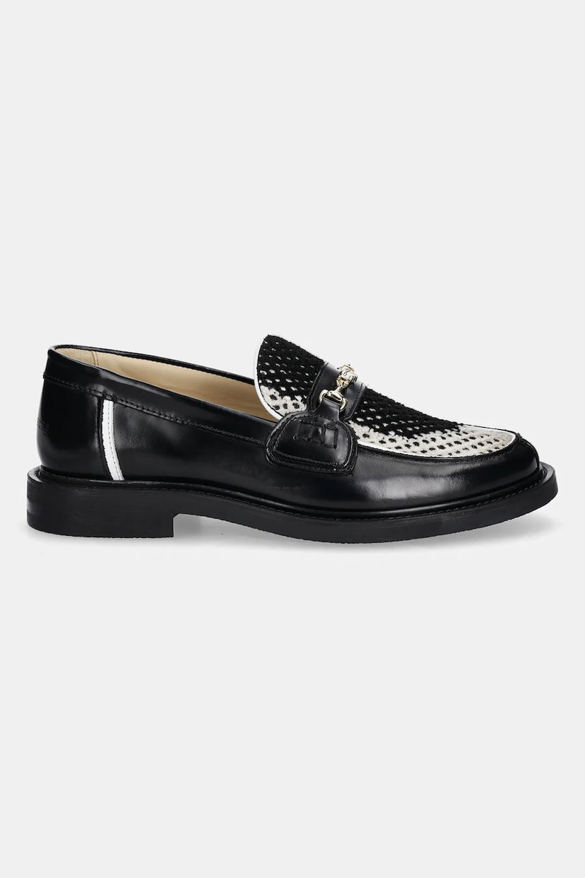 Sneakers og sko Filling Pieces Filling Pieces Loafer Rugby Degrade Leather Loafers Sort | 122511303248