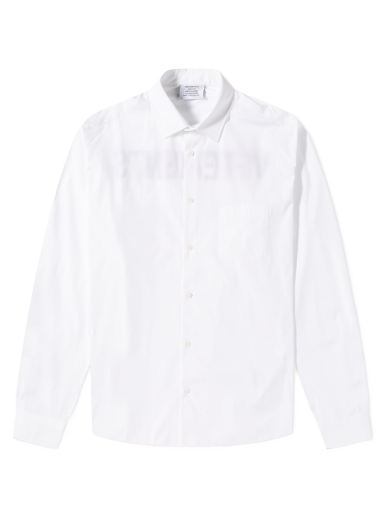 Skjorte VETEMENTS Back Logo Hvid | UE63SH191W