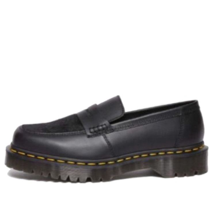 Sneakers og sko Dr. Martens Dr. Martens Penton Bex Hair-On & Leather Loafers Sort | 31303001