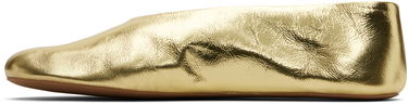 Sneakers og sko The Row The Row Stella Ballerina Flats Metalisk | F1638-M39, 2