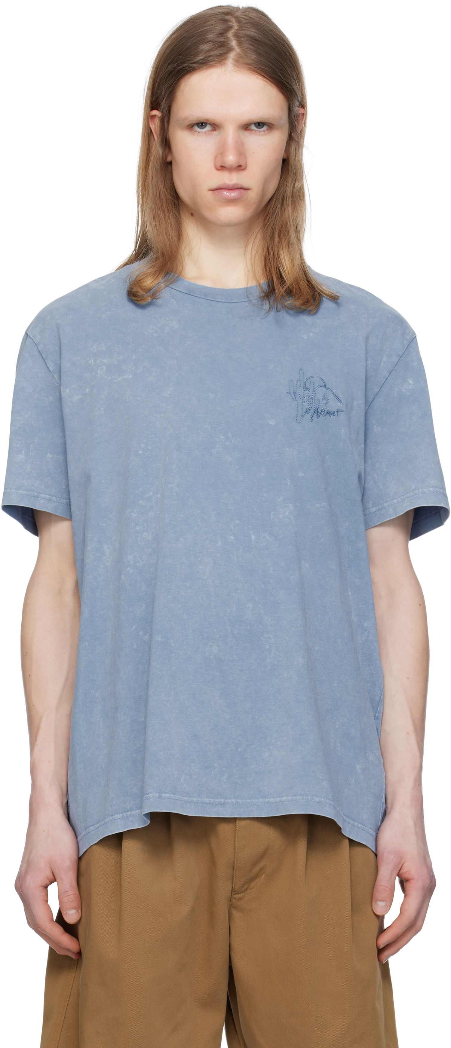 T-shirt ISABEL MARANT Isabel Marant Honore T-Shirt Blå | TS0052HD-C2N02H, 0