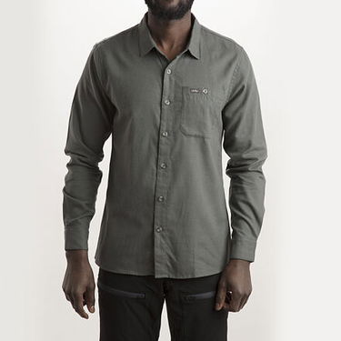 Skjorte Lundhags Lundhags Ekren Solid Shirt Grøn | 1119104, 3
