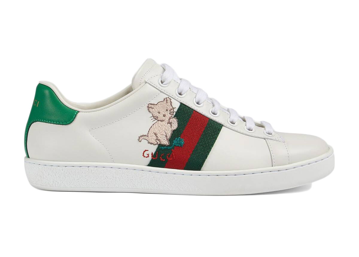 Sneakers og sko Gucci Ace 'Kitten' (W) Hvid | 630616 1XG60 9114, 0