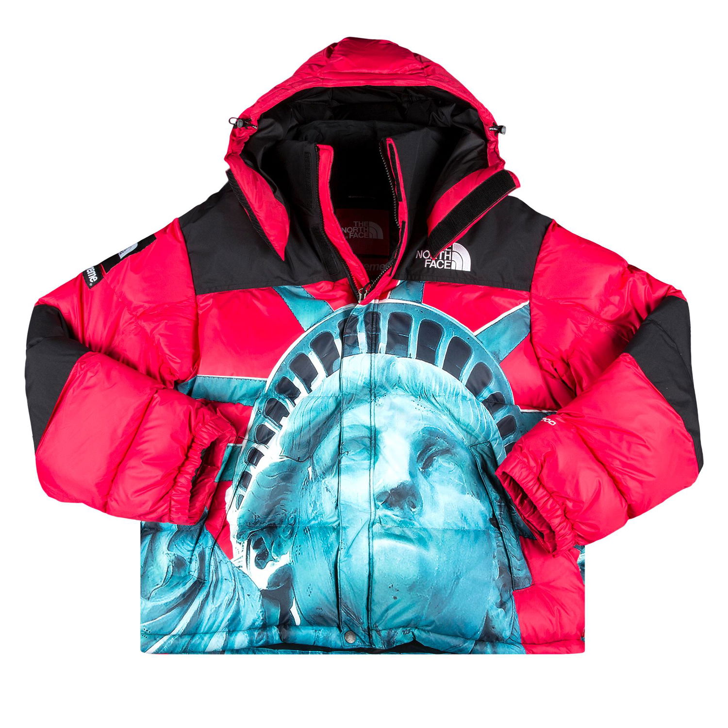 Jakke Supreme The North Face x Statue Of Liberty Baltoro Jacket Rød | FW19J2 RED, 1