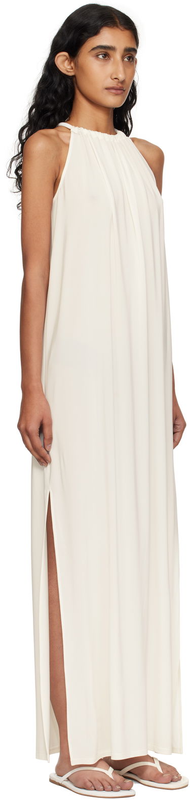 Kjole Max Mara Max Mara Diego Midi Dress Hvid | 2516621029600, 1
