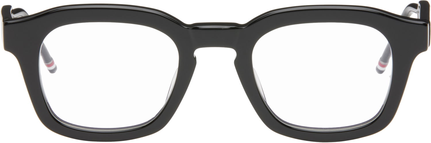Solbriller Thom Browne Acetate Rectangular Glasses Sort | UEO412A-G0002, 0