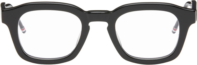 Solbriller Thom Browne Acetate Rectangular Glasses Sort | UEO412A-G0002