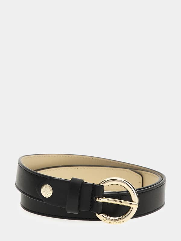Bælter GUESS Dagan 4G Logo Belt Sort | BW9077P4125, 0