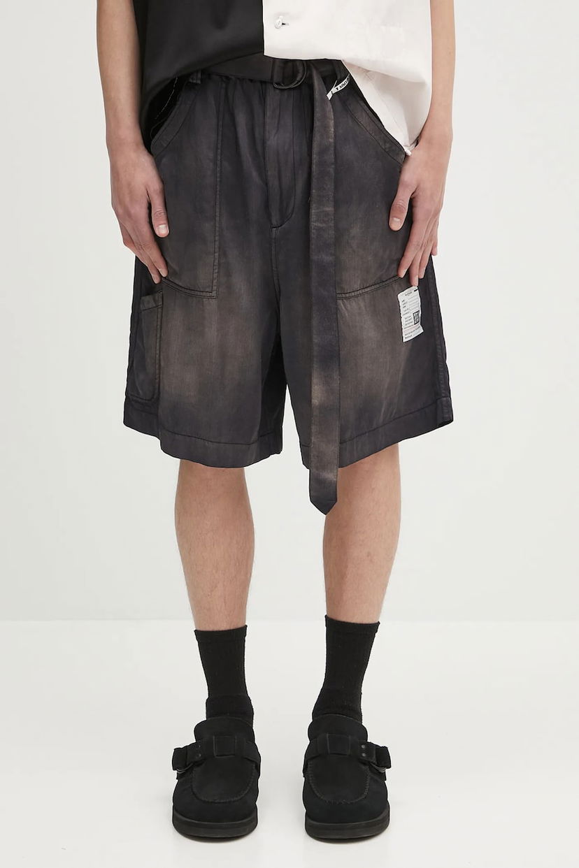Shorts Maison MIHARA YASUHIRO Maison MIHARA YASUHIRO Aged Baker Shorts Sort | J14PT152
