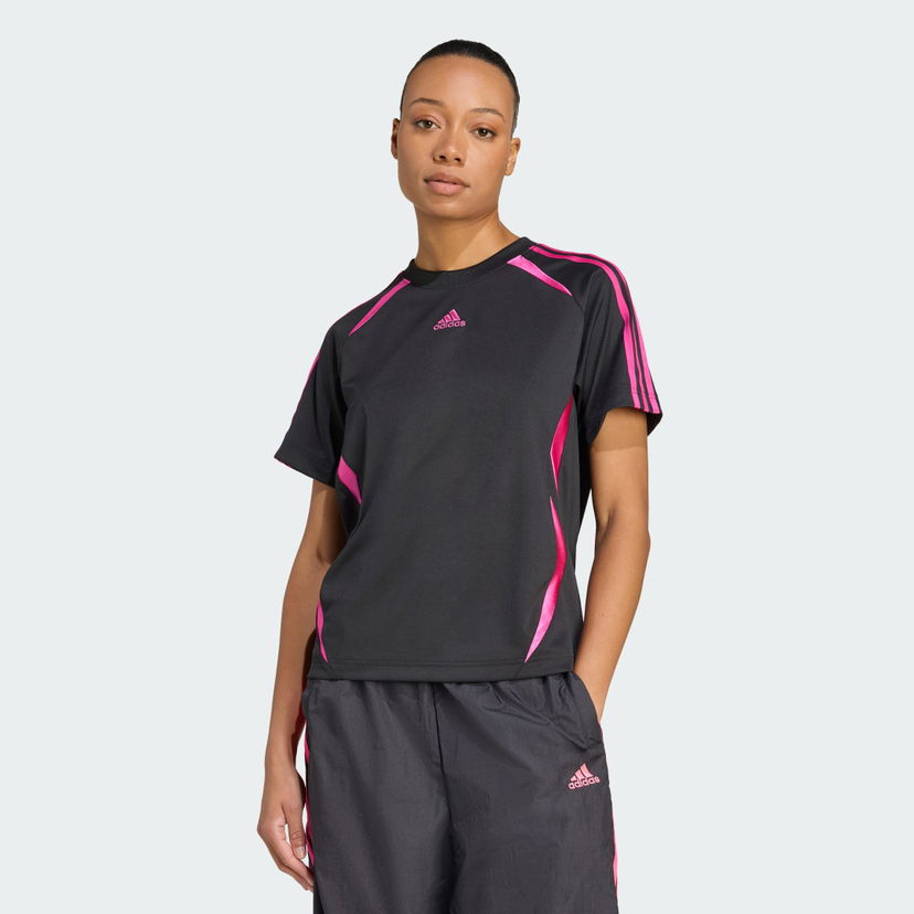 T-shirt adidas Performance Adicolor Teamgeist Loose T-Shirt Sort | JZ8272