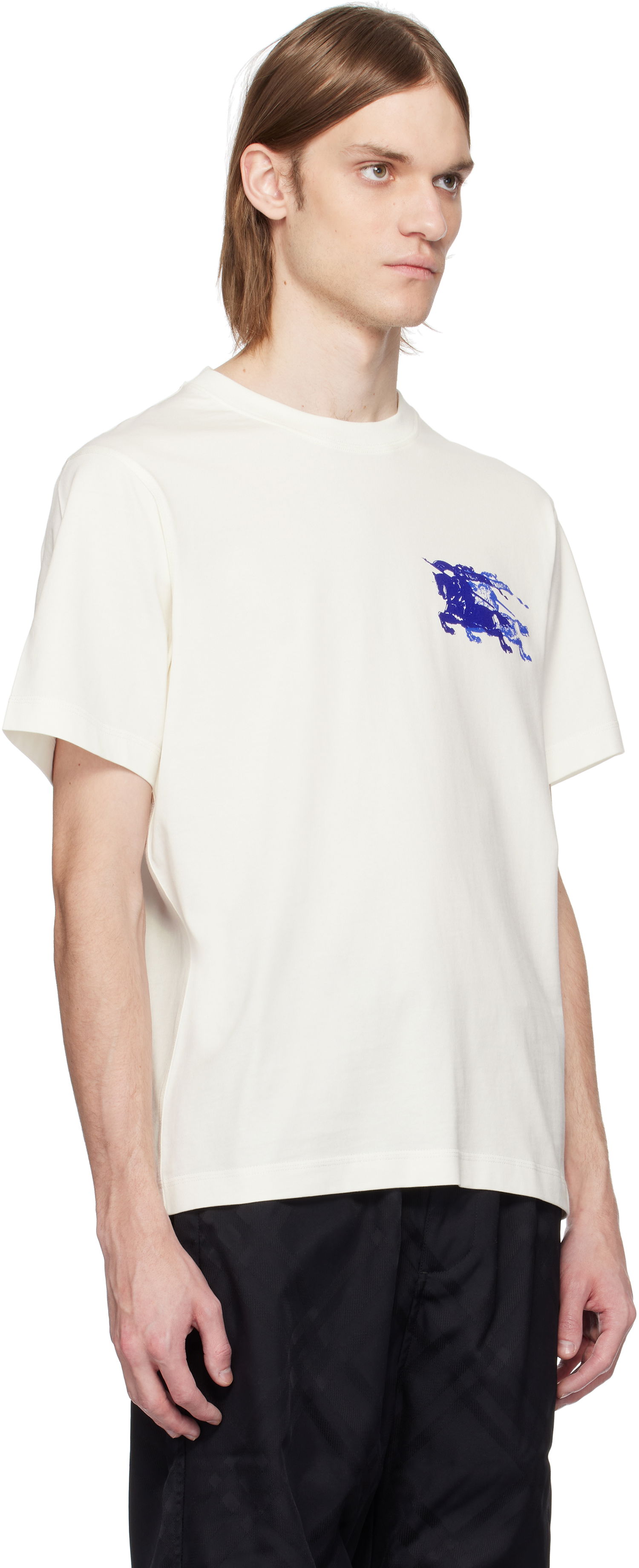T-shirt Burberry EKD Cotton Graphic T-Shirt by Burberry Hvid | 8106797, 1