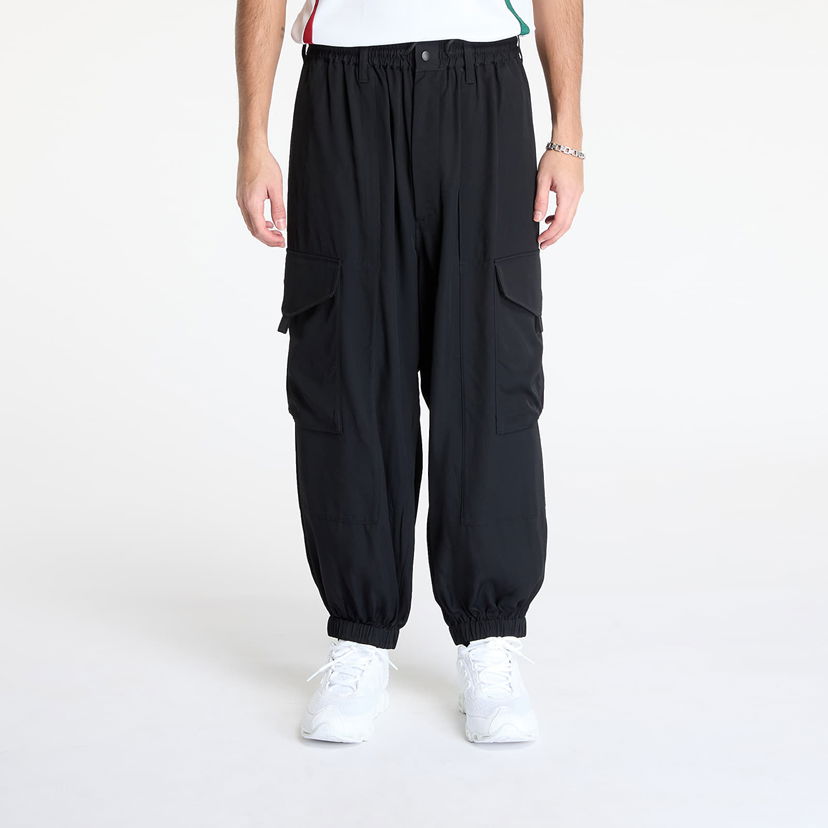 Cargo bukser Y-3 Y-3 Rayon Twill Tracksuit Pants Sort | JN4872