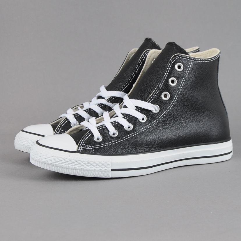 Sneakers og sko Converse Chuck Taylor All Star Leather Hi Sort | 1S581