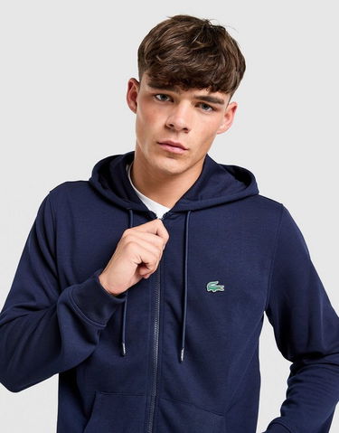 Sweatshirt Lacoste Urban Full-Zip Hoodie Mørkeblå | SH5545166, 3