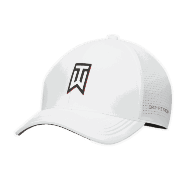 Kasket Nike Dri-FIT ADV Club Tiger Woods Cap Hvid | FB6454-100, 0