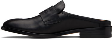 Sneakers og sko Maison Margiela MM6 Maison Margiela Embossed-Logo Loafers Sort | SH1WX0005 P5000, 2