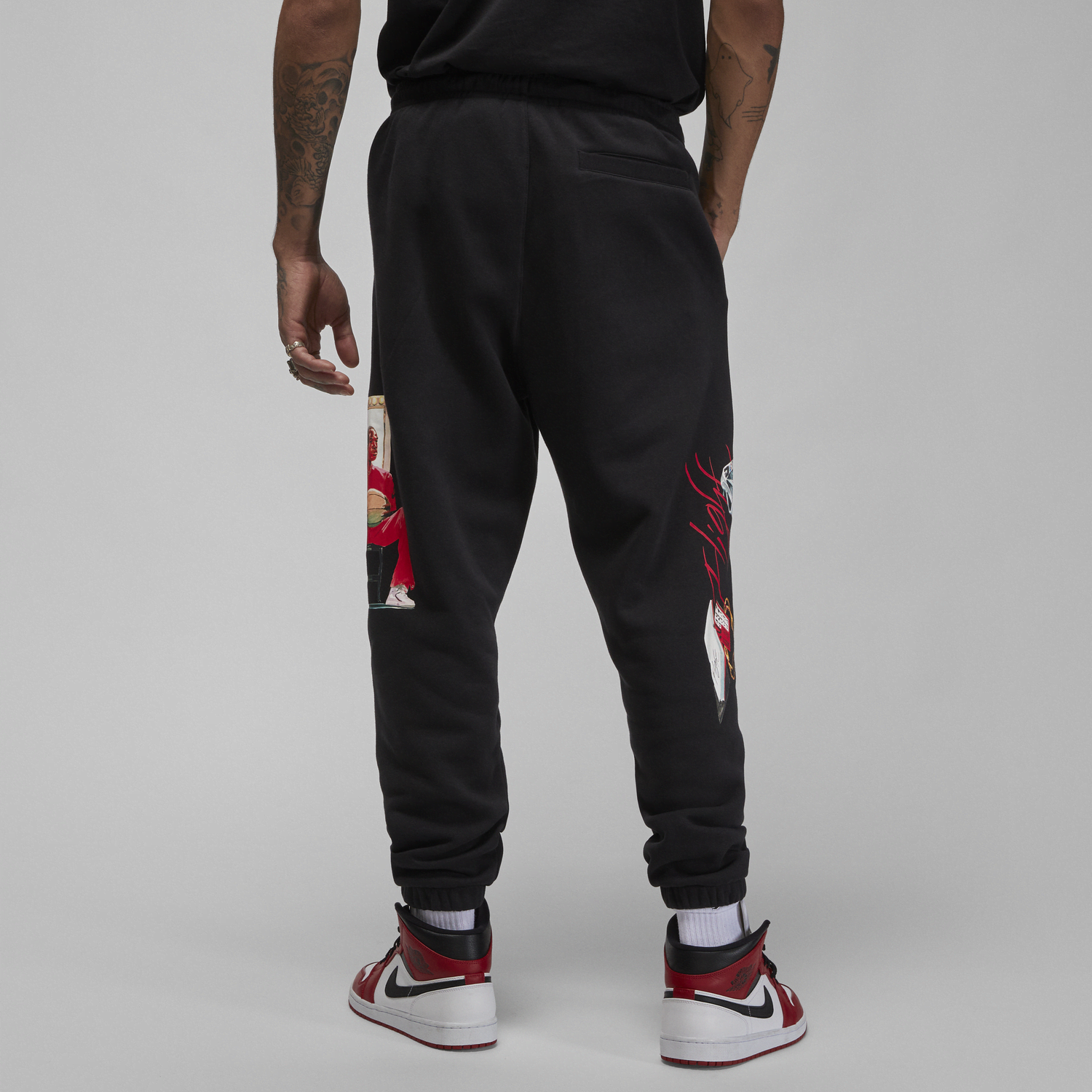 Bukser Jordan Artist Series by Jacob Rochester Sort | DV1601-010, 1