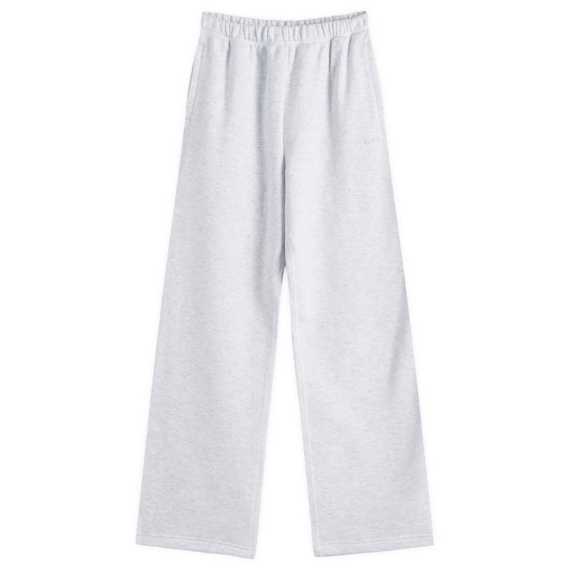 Joggingbukser SKIMS SKIMS Cotton Fleece Classic Straight Leg Pant Grå | ST-PNT-8385W-LHG