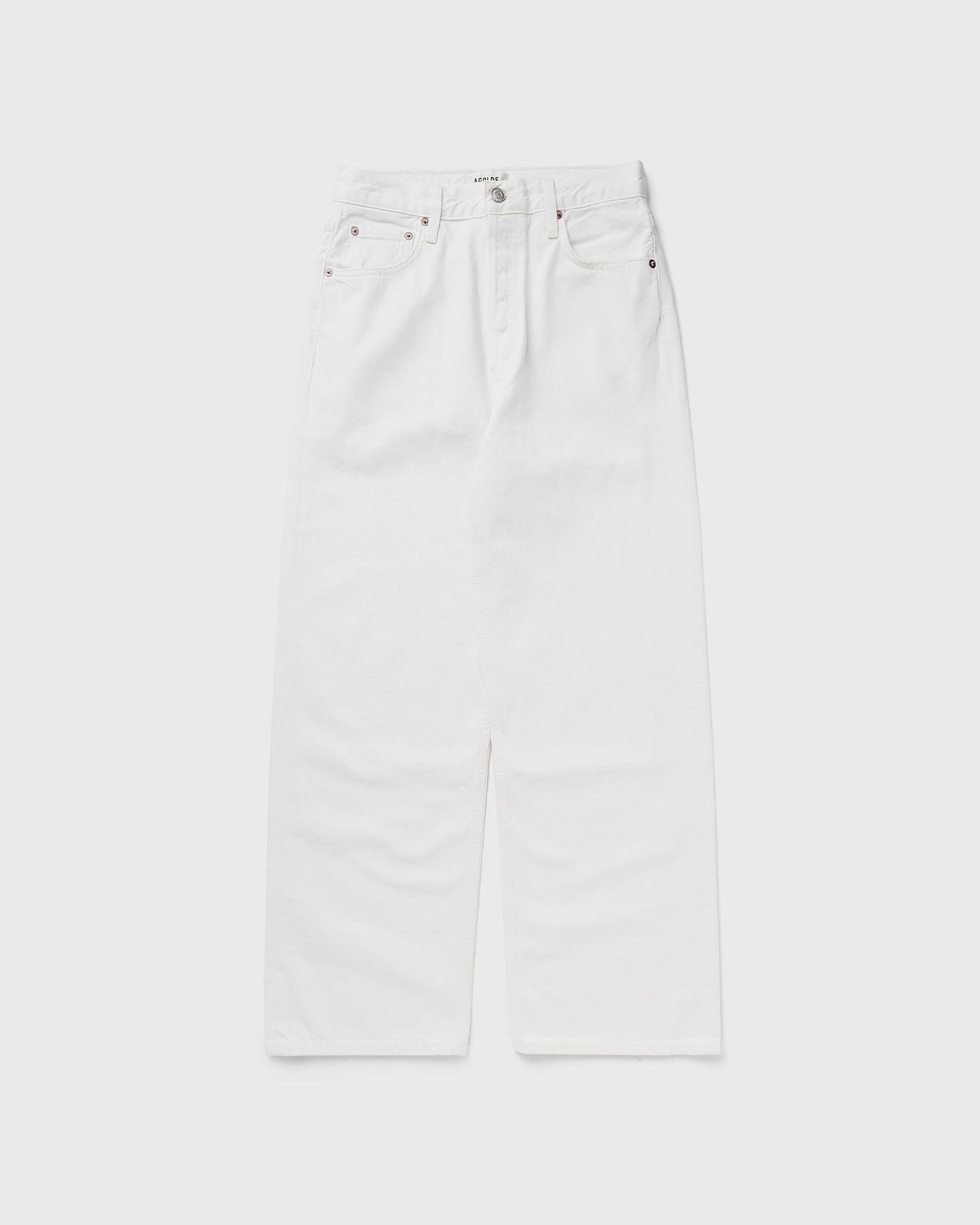 Bukser AGOLDE Low Slung Baggy Hvid | A9079B-1183, 0