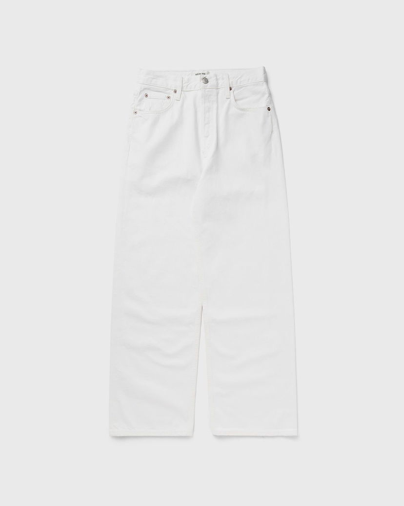 Bukser AGOLDE Low Slung Baggy Hvid | A9079B-1183