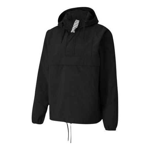 Vindjakke Puma Solid Anorak Sort | 582723-01