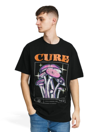 T-shirt Urban Classics Cure Oversize Tee Sort | MT1806 black
