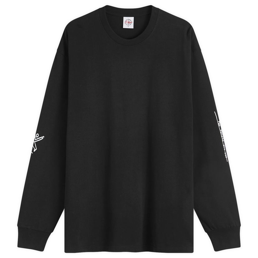 T-shirt Polar Skate Co. Sad at Times Long Sleeve T-Shirt Sort | PSC-F24-2