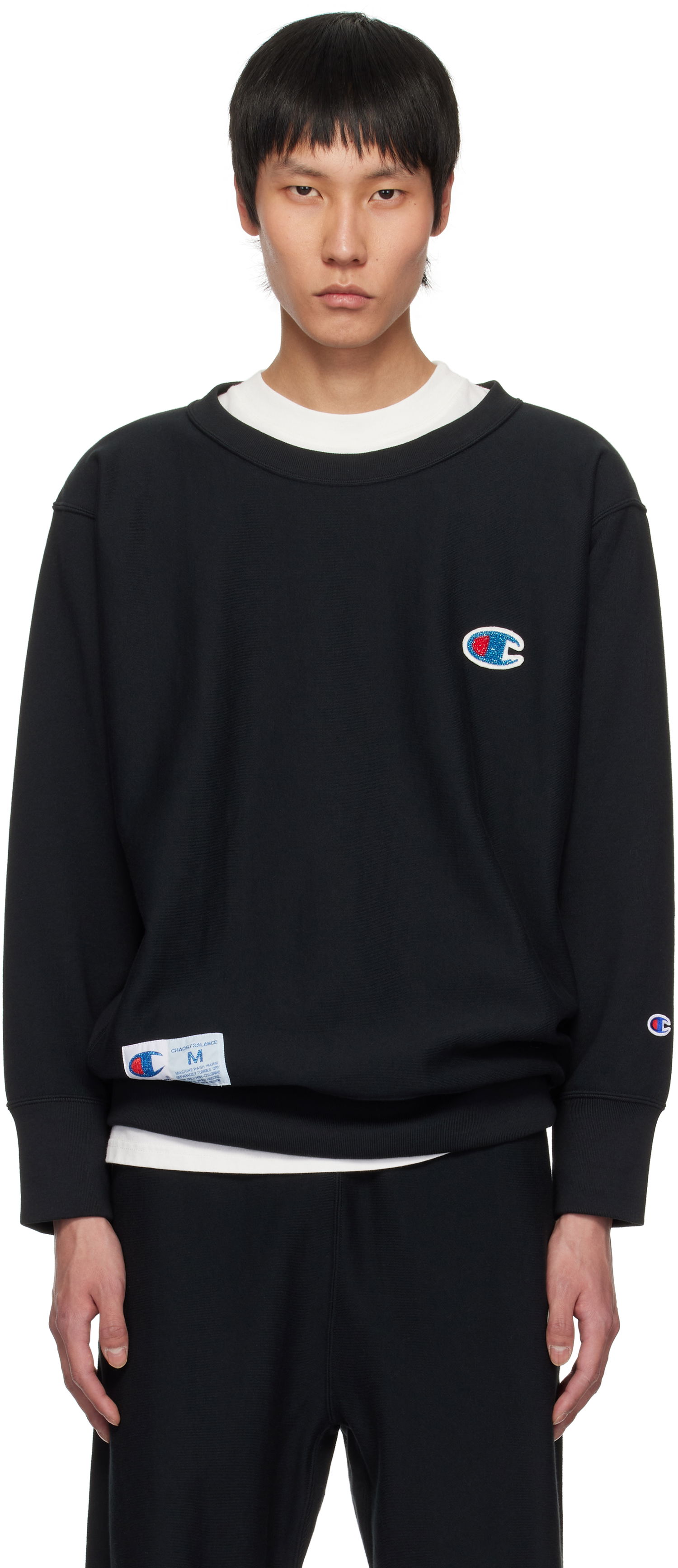 Sweater UNDERCOVER Champion Edition Sweatshirt by Undercover Sort | UC1E4809-1, 0