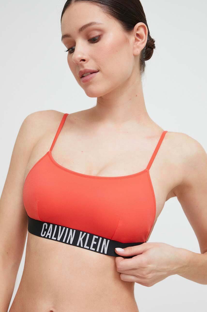 Badetøj CALVIN KLEIN Bikini Top Orange | KW0KW01965, 0