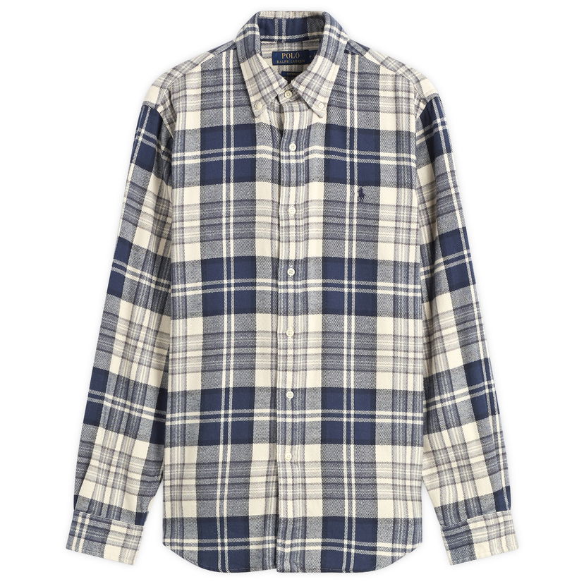 Skjorte Polo by Ralph Lauren Polo Ralph Lauren Button Down Check Shirt Flerfarvet | 710953355001-NAT