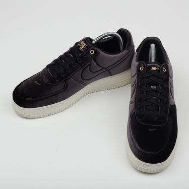 Sneakers og sko Nike Air Force 1 Low '07 Premium ''Black Velour'' Sort | AT4144-001, 2