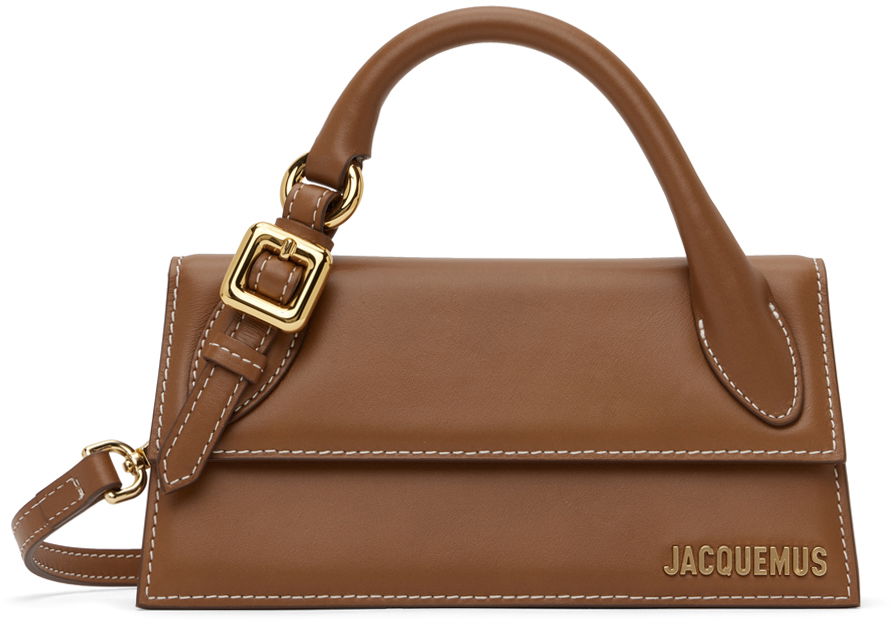 Skuldertaske Jacquemus Le Chouchou 'Le Chiquito Long Boucle' Bag Brun | 23H233BA326-3072, 0