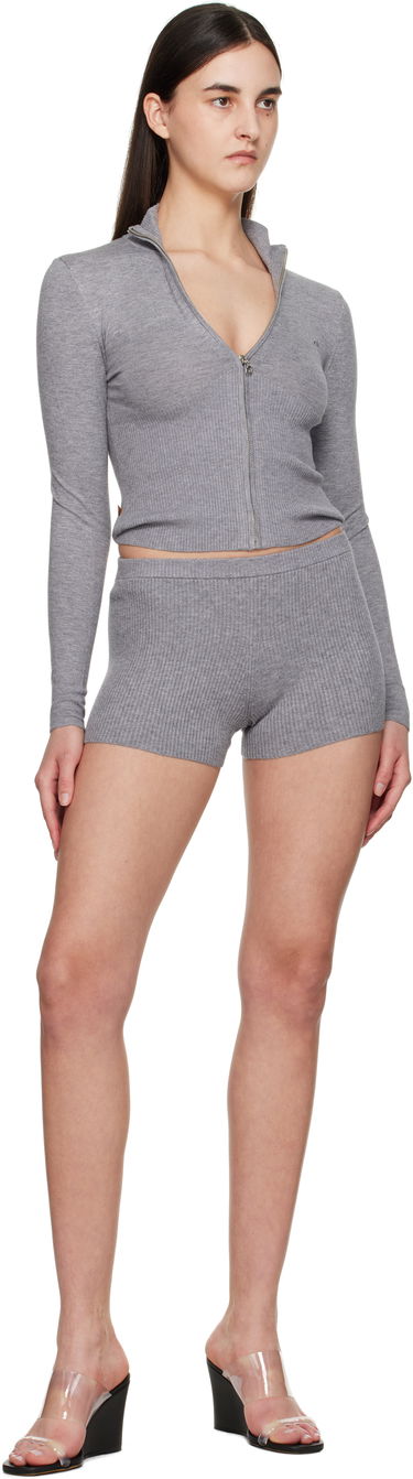 Shorts Miaou Miaou Knit Booty Shorts Grå | 3002SK1MIN, 3