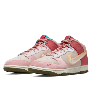 Sneakers og sko Nike Social Status x Dunk Mid "Strawberry Milk" Lyserød | DJ1173-600, 3