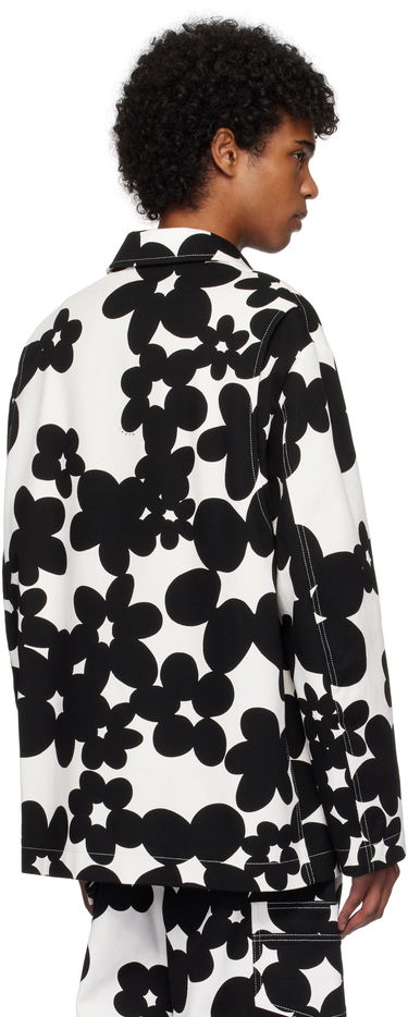 Jakke Marni Marni Dillies Print Jacket Hvid | GUMU0131SU UTC462, 2