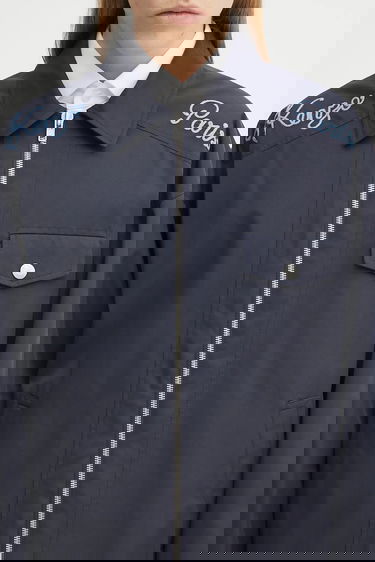 Jakke KENZO Kenzo Chainstitch Coach Jacket Mørkeblå | FF65BL0659OI, 3