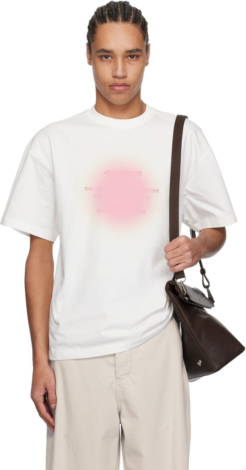 T-shirt ADER ERROR ADER error Eternity T-Shirt Hvid | BO01SSTS0112PK