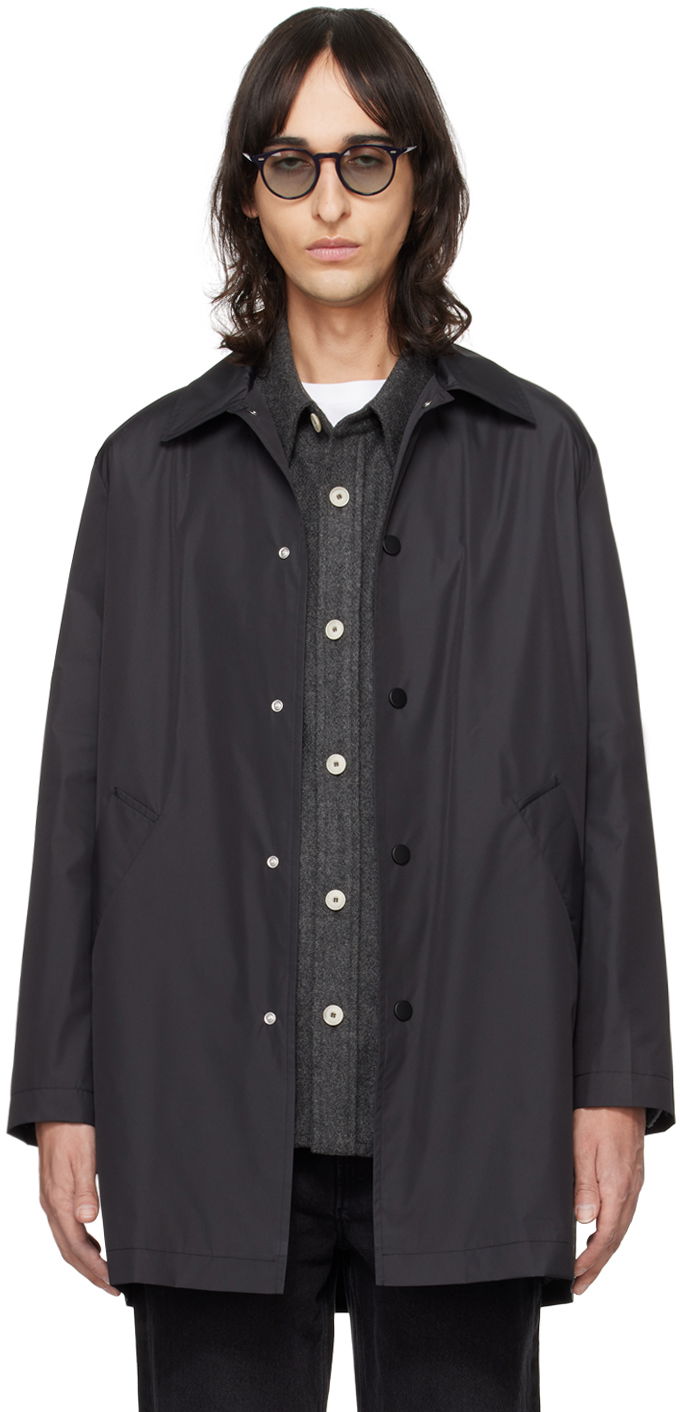 Jakke A.P.C. Victor Coat Sort | PSAII-H01420
