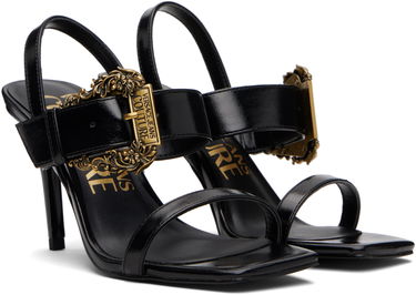 Sneakers og sko Versace Versace Jeans Couture Baroque Buckle Emily Sandals Sort | E79VA3S71_EZSC35, 3