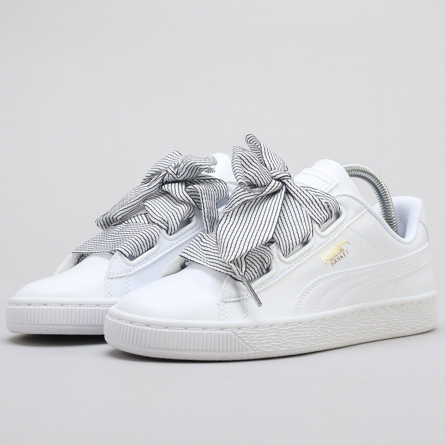 Sneakers og sko Puma Basket Heart W Hvid | 365198 03, 1