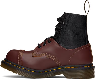 Sneakers og sko Maison Margiela MM6 Maison Margiela x Dr. Martens 1460 Twist ST Boots Rød | SH3WU0008 P8029, 2