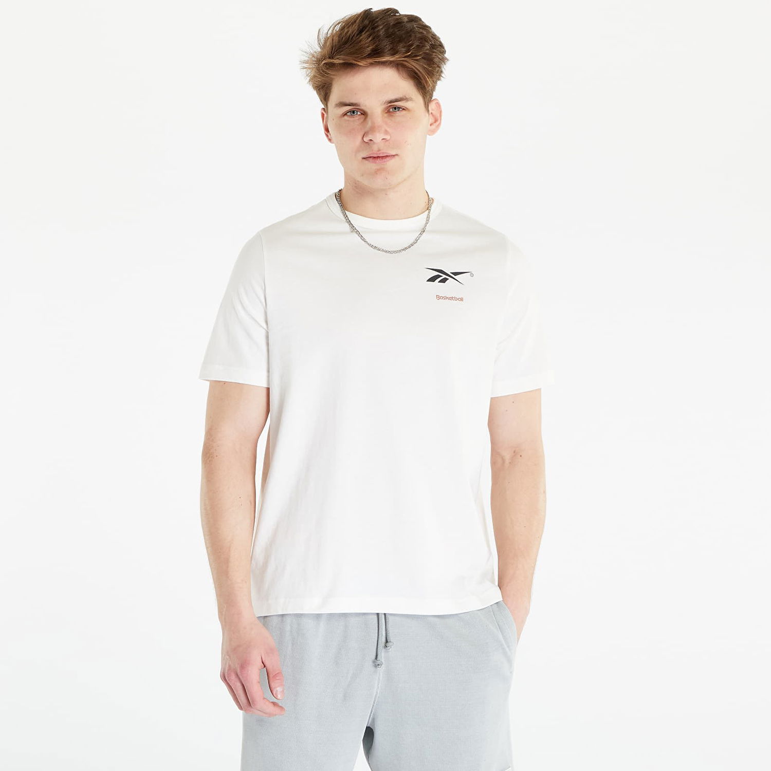 T-shirt Reebok Basketball Ct Tee Hvid | HN5804, 1