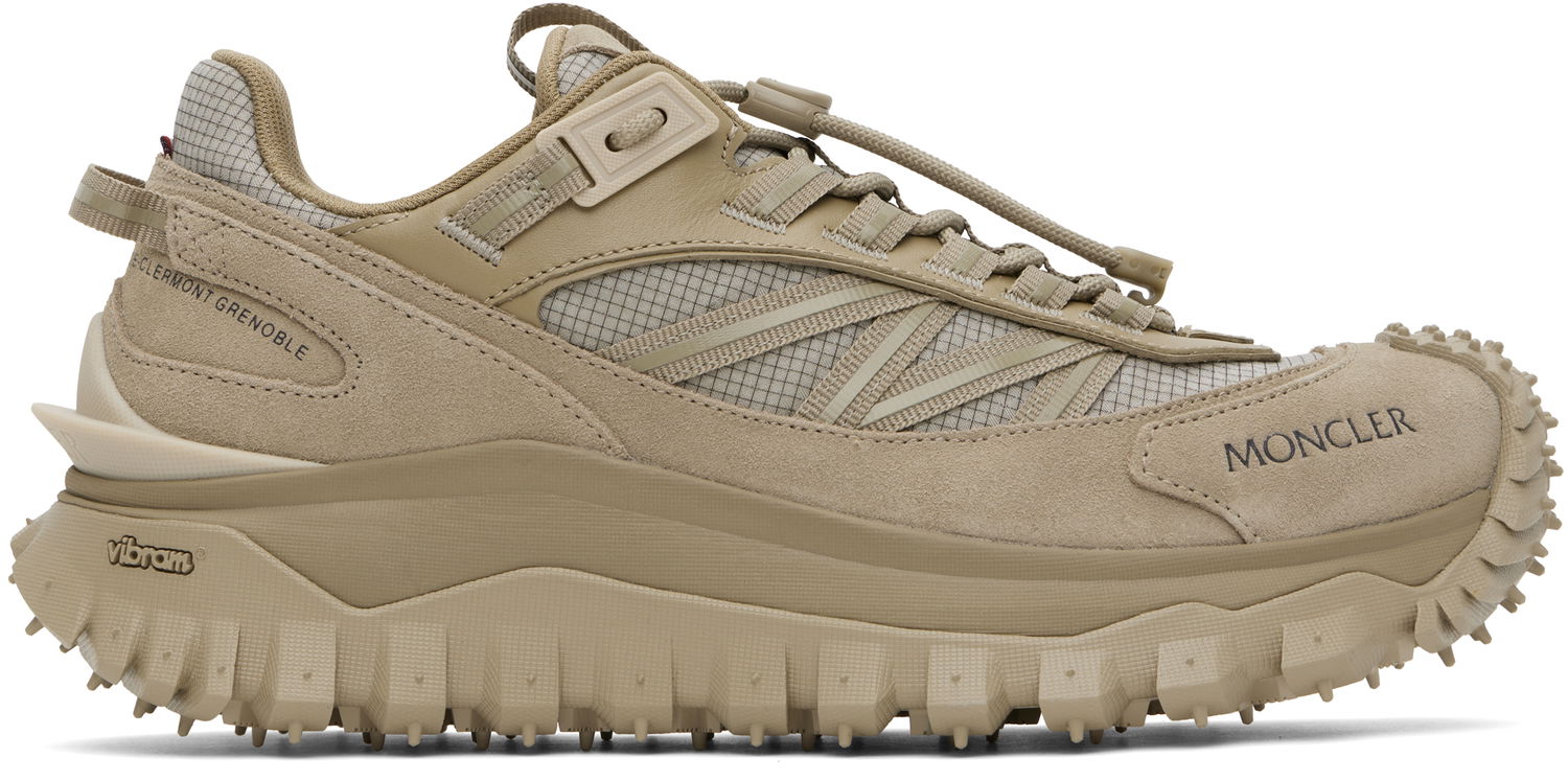 Sneakers og sko Moncler Moncler Trailgrip Low Top Beige | K109A4M00100M5552, 0