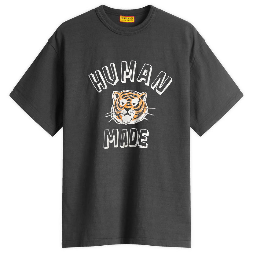 T-shirt Human Made Human Made Drawn Tiger Graphic T-Shirt, Size Large Sort | HM30TE019-BLK