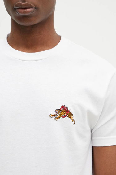 T-shirt WACKO MARIA Tim Lehi Applique T-Shirt Hvid | 24FW.WMT.TEE06, 3