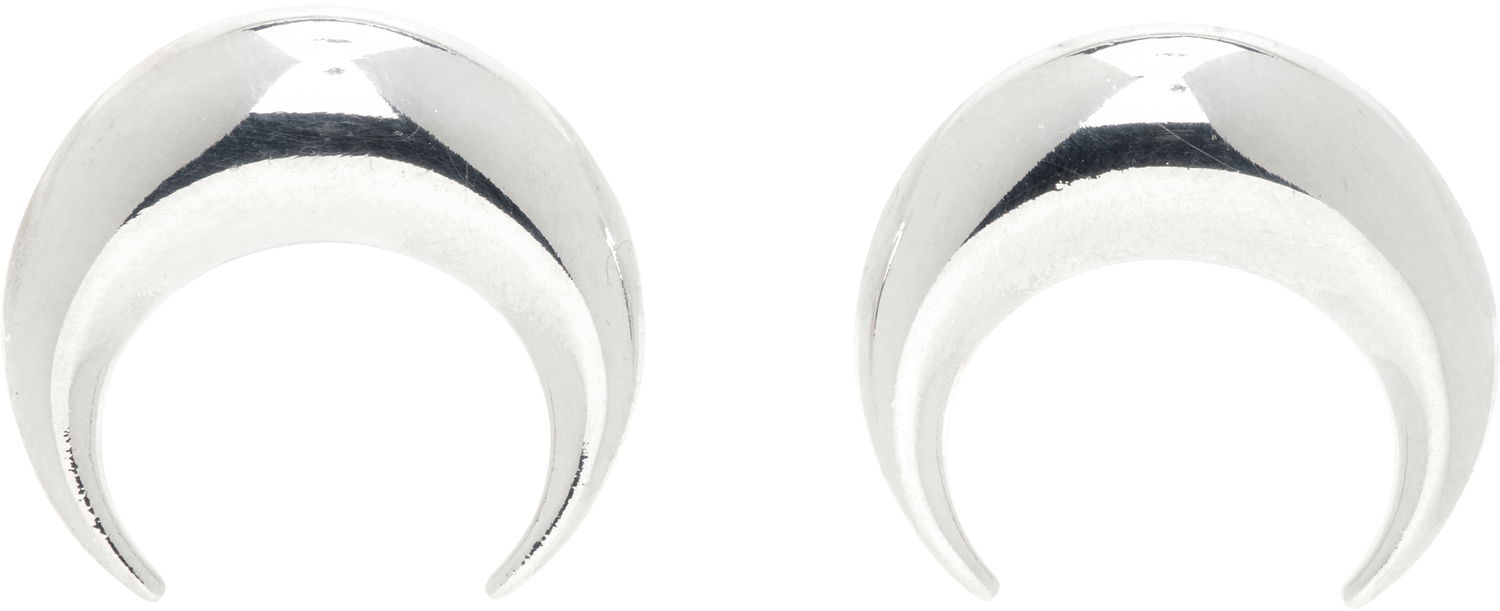 Øreringe Marine Serre Marine Serre Moon Stud Earrings Metalisk | UJW074ARMET0001, 0