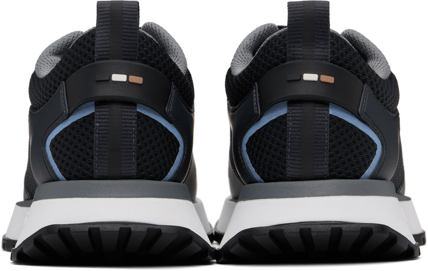 Sneakers og sko BOSS Mixed-Material Sneakers Sort | 50513195, 1