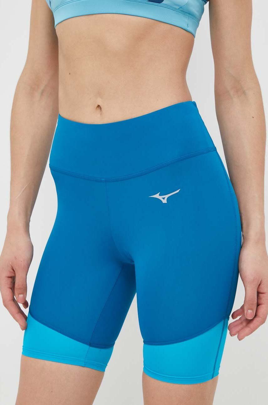 Shorts Mizuno Impulse Core Mid Running Shorts Blå | J2GBA207, 0